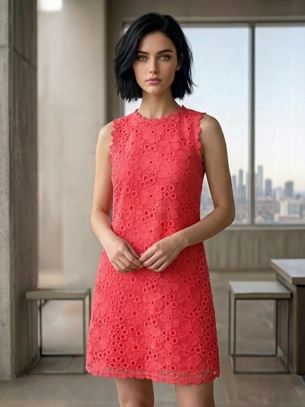 Kate Spade Shore Thing Lace Shift Dress Pink Size 0